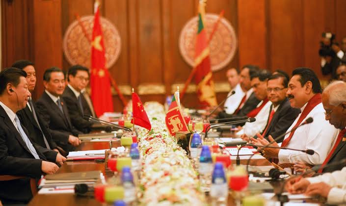Sri Lanka and China Hold Bilateral Discussions