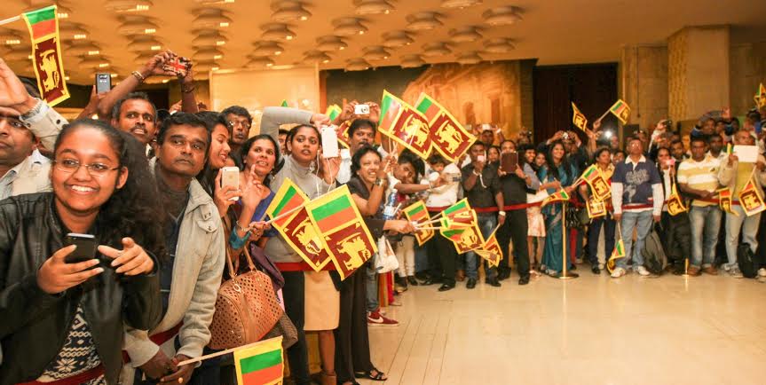 Sri Lankan community in Milan welcomes President 5