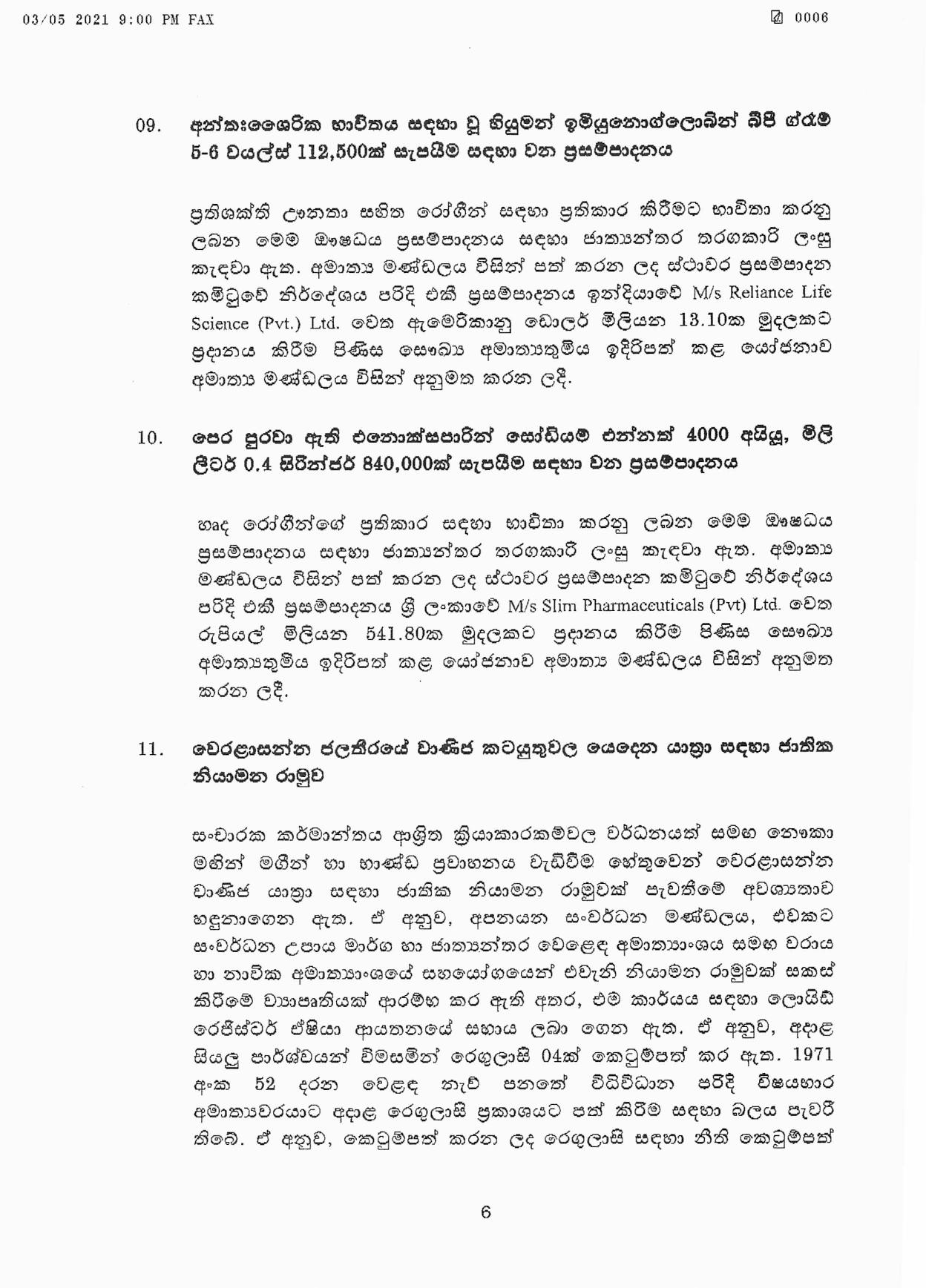 Cabinet Decision on 03.05.2021 page 006