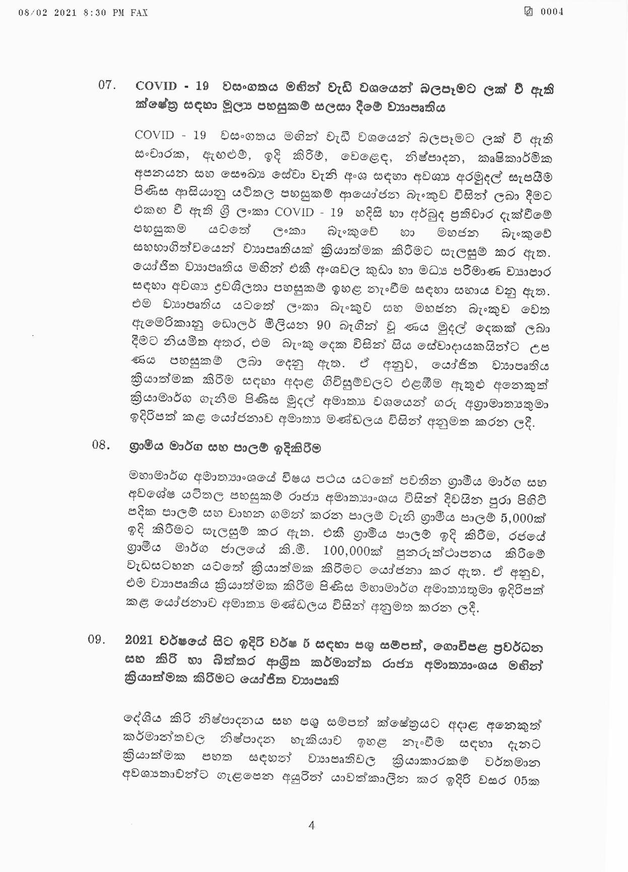 Cabinet Decision on 08.02.2021 page 004