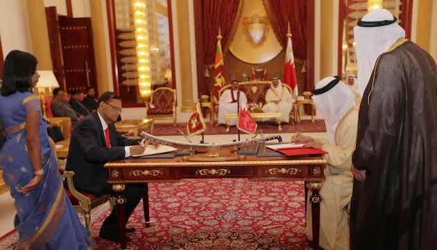Sri Lanka and Bahrain Hold Bilateral Discussions-1
