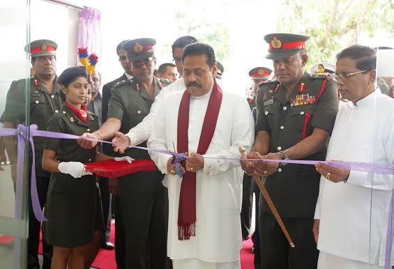 New Army Hospital declared open by President 2