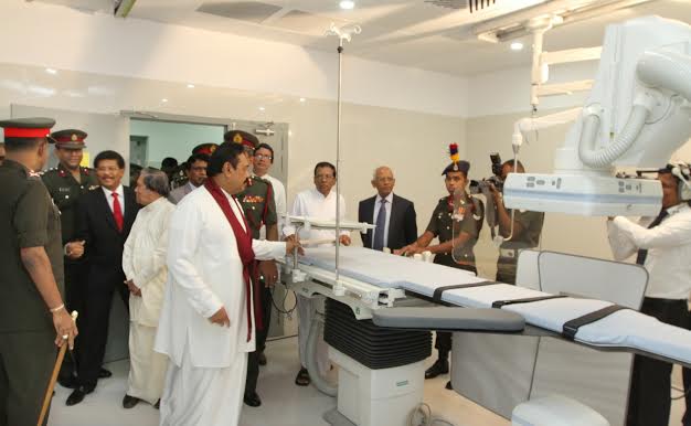 New Army Hospital declared open by President 3