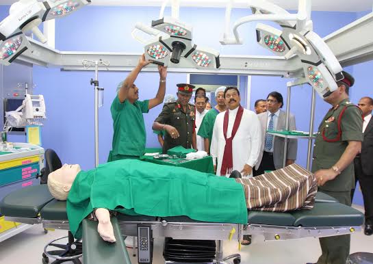 New Army Hospital declared open by President 4