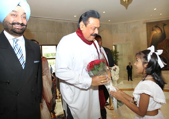 President Rajapaksa Arrives in New Delhi 2