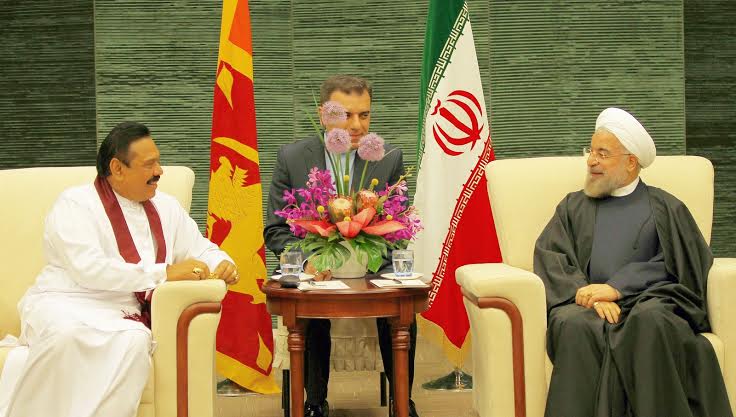 President Rajapaksa and Iranian President Hold Bilateral Discussions 