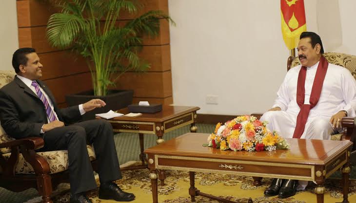 Mohamed Nazim called on President Mahinda Rajapaksa 