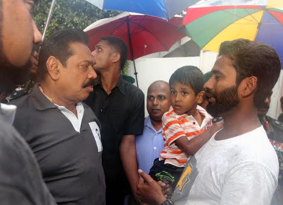 President on an Inspection Visit to Aluthgama and Beruwala 3