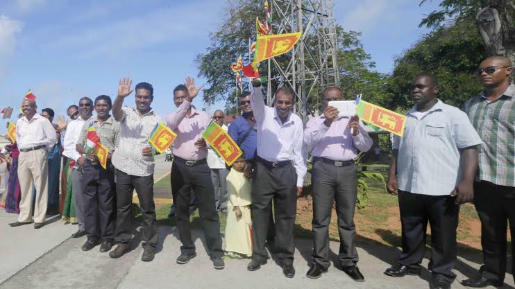 Sri Lankan President Rajapaksa arrives in Seychelles 3