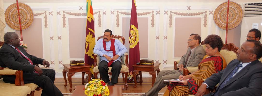 Ugandan Minister of International Affairs Calls on President Rajapaksa 