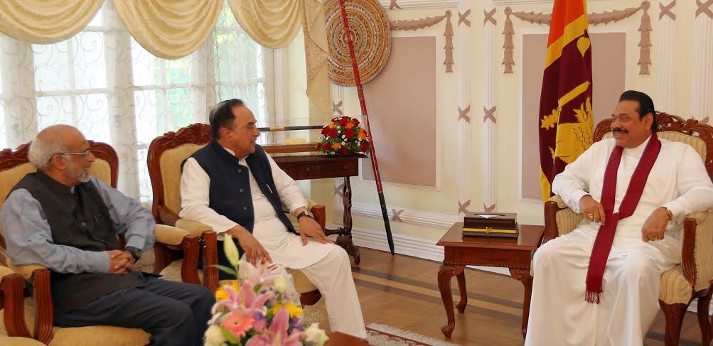 BJP Members Meet President Rajapaksa 1