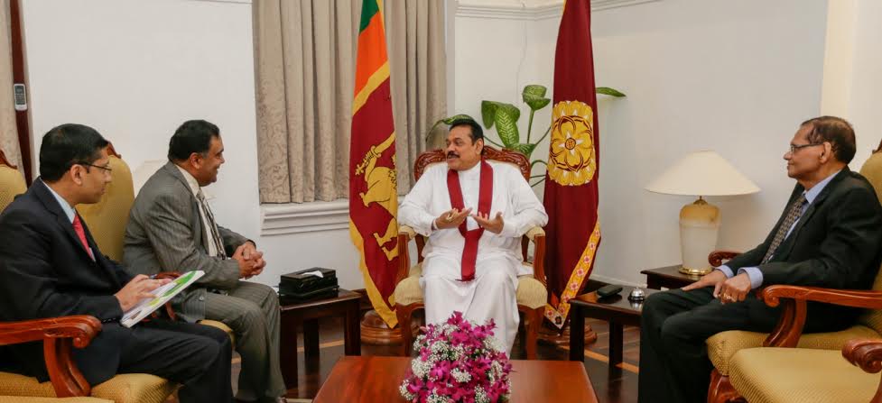 Indian High Commissioner Calls on President Rajapaksa 