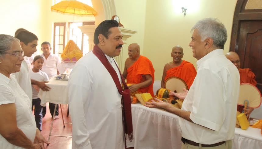 President Joins Late Sam Wijesinghes Seventh Day Alms Giving 3
