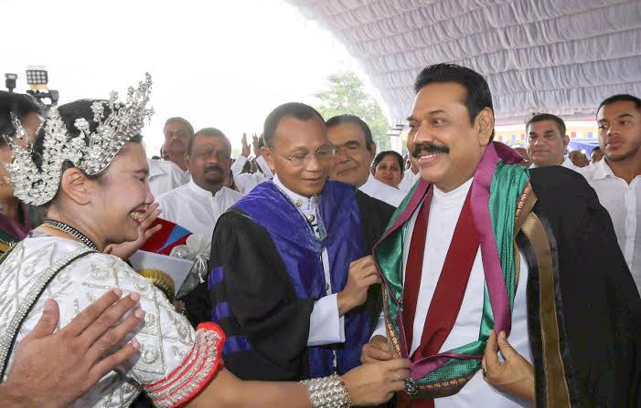 doctorate presented to president by Thai government 1