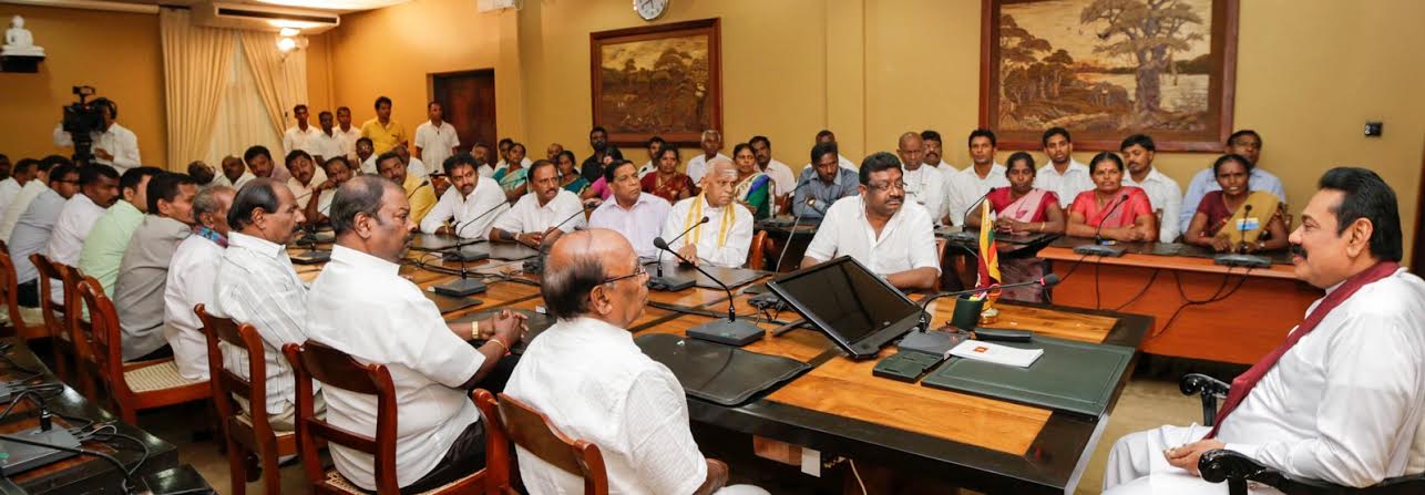 Ceylon Workers Congress Wishes the President 