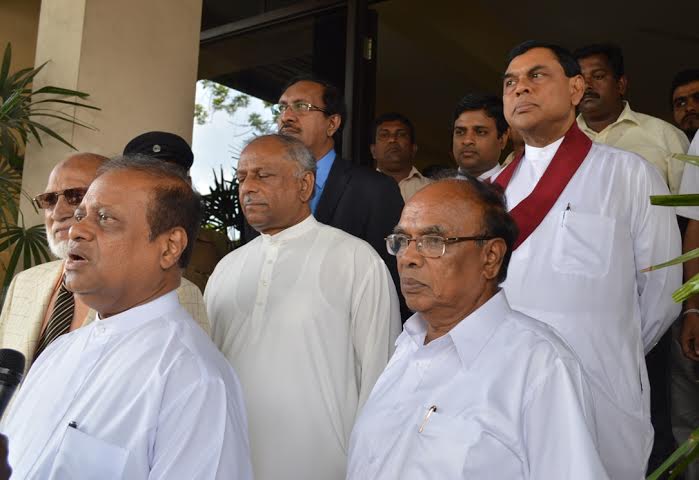 UPFA deposit at the Elections Secretariat behalf of Mahinda Rajapaksa 3