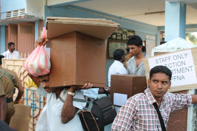 jaffna polling centre 2