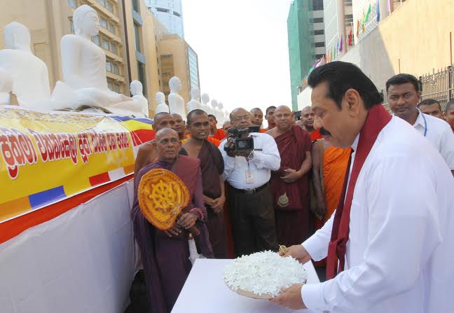 Handing Over of Buddha Statues to Temples in the Ampara District 1