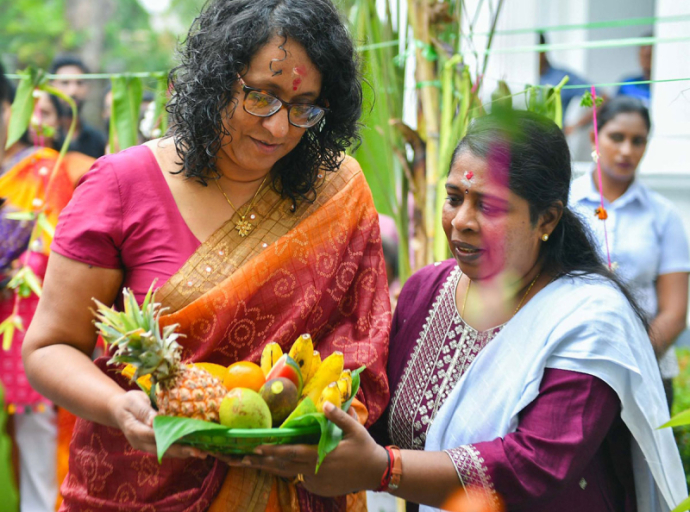 අග්‍රාමාත්‍ය කාර්‍යාලයේදී තෛපොංගල් දිනය සැමරේ.