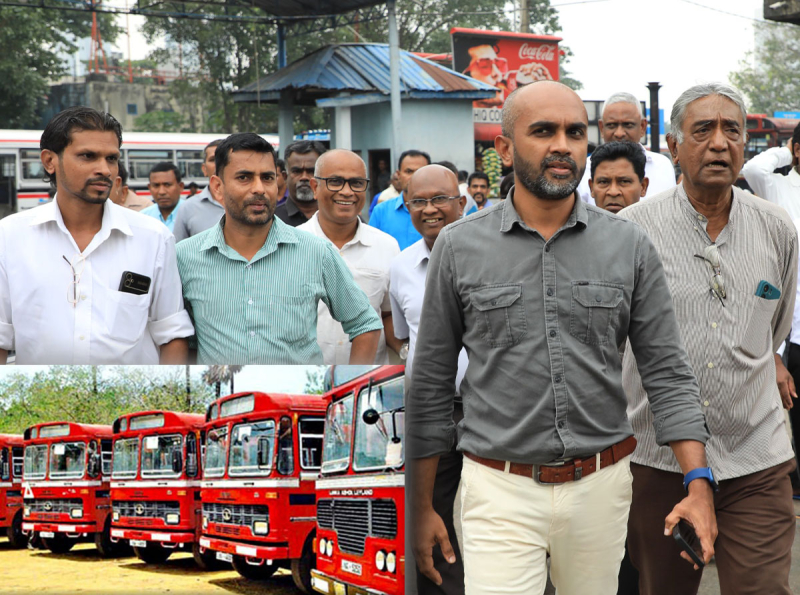 පොදු ප්‍රවාහනය කාර්යක්ෂම කිරීමට සුවපහසු බස් රථ දහසක්