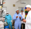 සෞඛ්ය අමාත්යවරයා ජීවනී නිෂ්පාදනාගාරයේ නිරීක්ෂණ චාරිකාවක