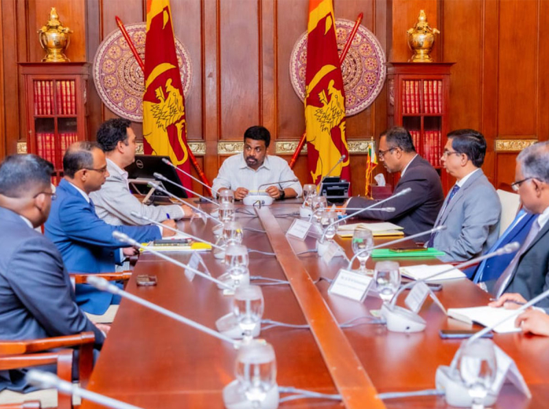 ජනපති සහ ජාත්‍යන්තර මූල්‍ය අරමුදලේ නියෝජිතයන් අතර සාකච්ඡාවක් 