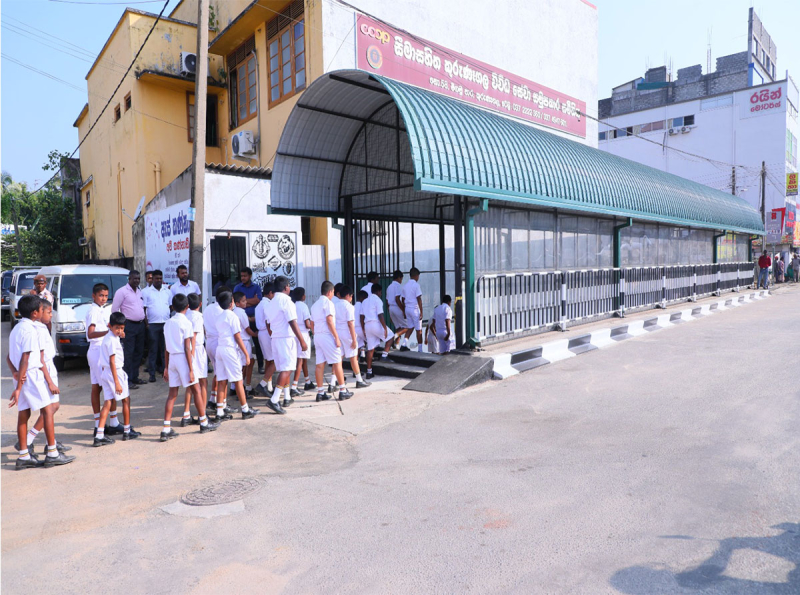 කුරුණෑගල මලියදේව පිරිමි විදුහල ඉදිරිපිට ඉදිකළ රු.ලක්ෂ 650 ක  නව මගී උමං මඟ සිසු - ජනතා අයිතියට පත් කෙරේ