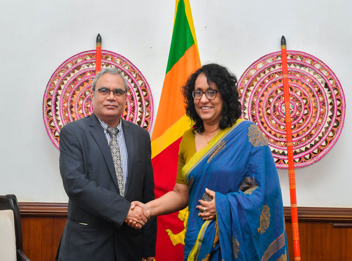 BIMSTEC  මහලේකම්, තානාපති ඉන්ද්‍රා මනි පාණ්ඩේ, අග්‍රාමාත්‍යවරිය හමුවෙයි