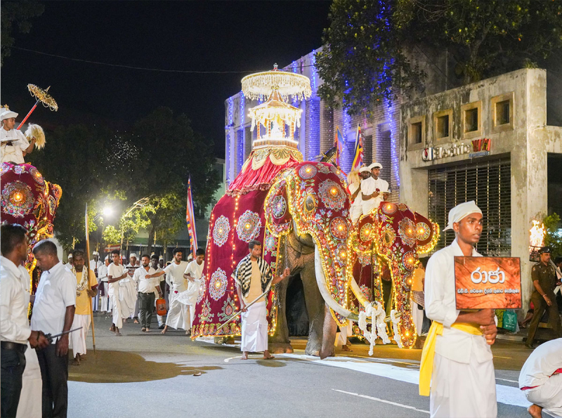 හුණුපිටිය ගංගාරාම විහාරයේ 46 වන නවම් මහා පෙරහර අවසන්