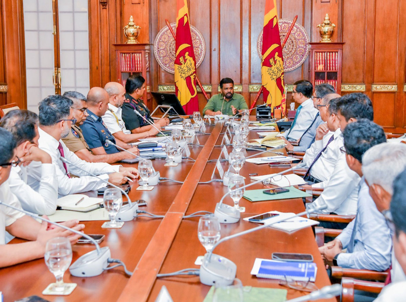 “ක්ලීන් ශ්‍රී ලංකා ” වැඩසටහනේ වත්මන් ප්‍රගතිය සහ ඉදිරි සැලසුම් පිළිබඳ සාකච්ඡා