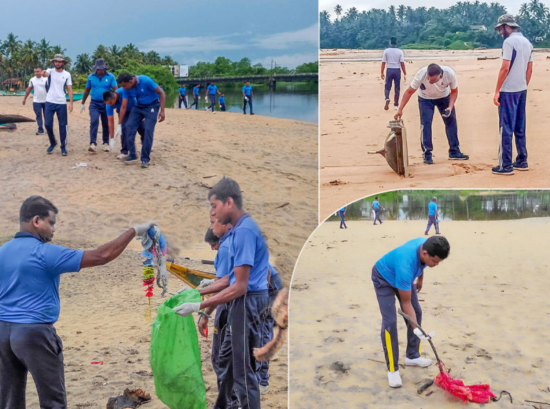  “පිරිසිදු වෙරළ තීරයක් ආකර්ෂණිය සංචාරක ගමනාන්තයක්” ව්‍යාපෘතියට නාවික හමුදාව දායක වෙයි  