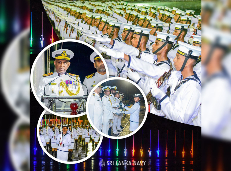 ශ්‍රී ලංකා නිත්‍ය හා ස්වේච්ඡා නාවික හමුදාවේ 257 වැනි බඳවා ගැනීමට අයත් ආධුනික නාවිකයින් 419ක් විසිර යයි
