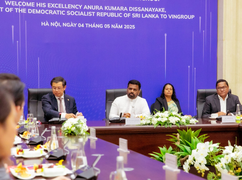 ශ්‍රී ලංකාවේ ආයෝජනය සඳහා වියට්නාමයේ වින්ගෲප් සමූහයට ජනපතිගෙන් ඇරයුම්