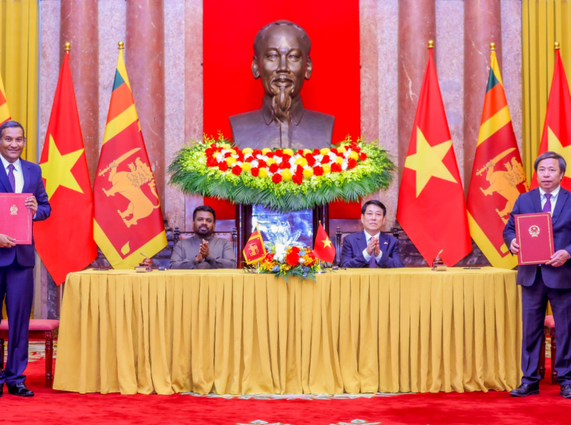 ශ්‍රී ලංකාව හා වියට්නාමය අතර අවබෝධතා ගිවිසුම් 04ක් 