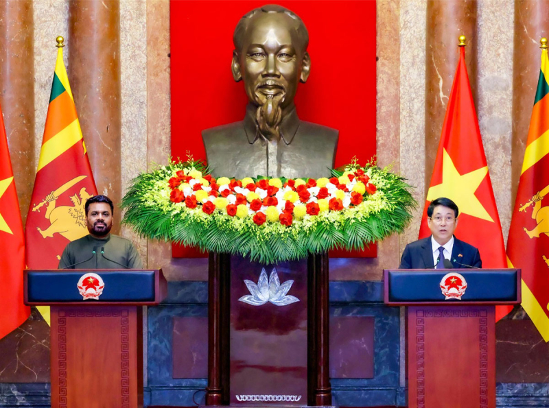 ජනපතිගේ වියට්නාම සංචාරය පිළිබඳ දෙරටෙහි ඒකාබද්ධ නිවේදනය