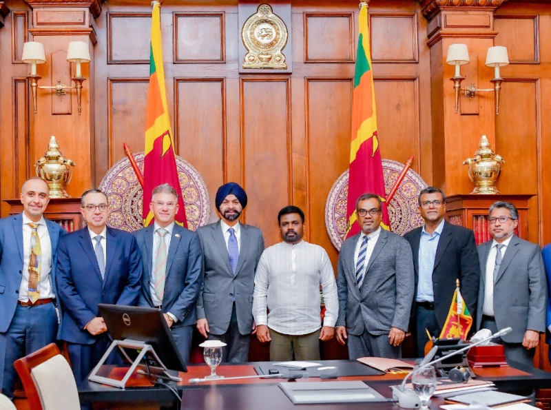 ලෝක බැංකු සභාපති ජනපති හමු වෙයි