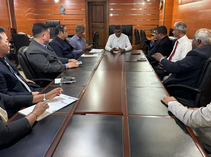 ශ්‍රී ලංකාවෙන් දකුණු කොරියාවට මත්ස්‍ය අපනයනය සහ රැකියා අවස්ථා පුළුල් කිරීම පිළිබඳ සාකච්ඡාවක්