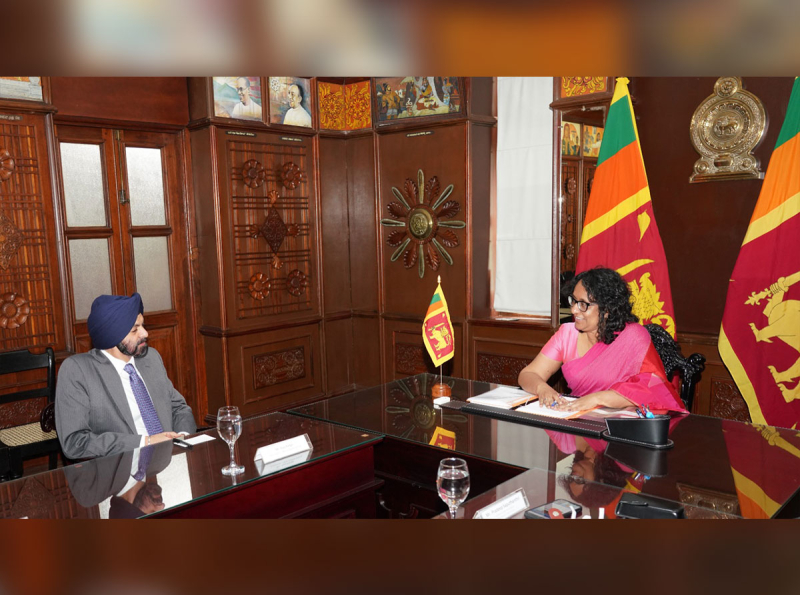 ලෝක බැංකු කණ්ඩායමේ සභාපතිවරයා සහ අග්‍රාමාත්‍යවරිය අතර හමුවක්