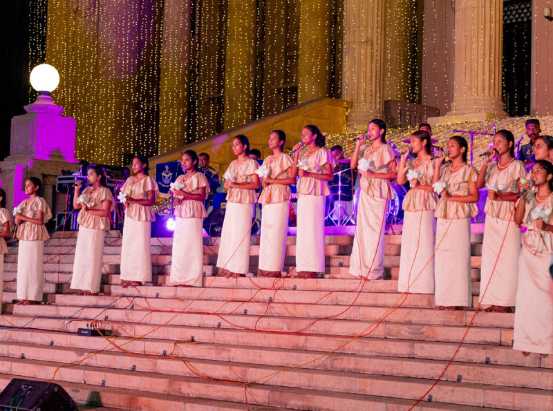 ජනාධිපති කාර්යාල පරිශ්‍රය ආශ්‍රිත වෙසක් සැමරුම් දෙවන දිනටත් 