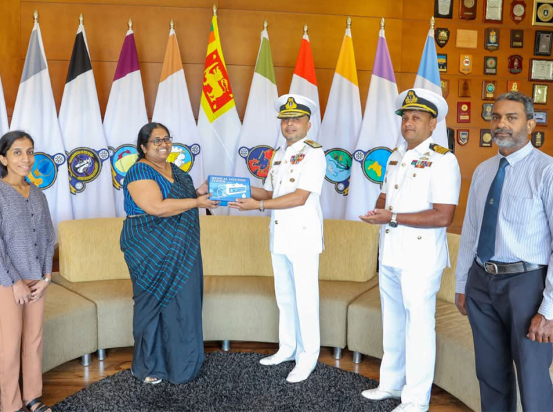නාවික හමුදාව තැලසීමියා නික්‍ෂේපන යන්ත්‍ර 400ක් සෞඛ්‍ය අමාත්‍යංශයට භාර දෙයි