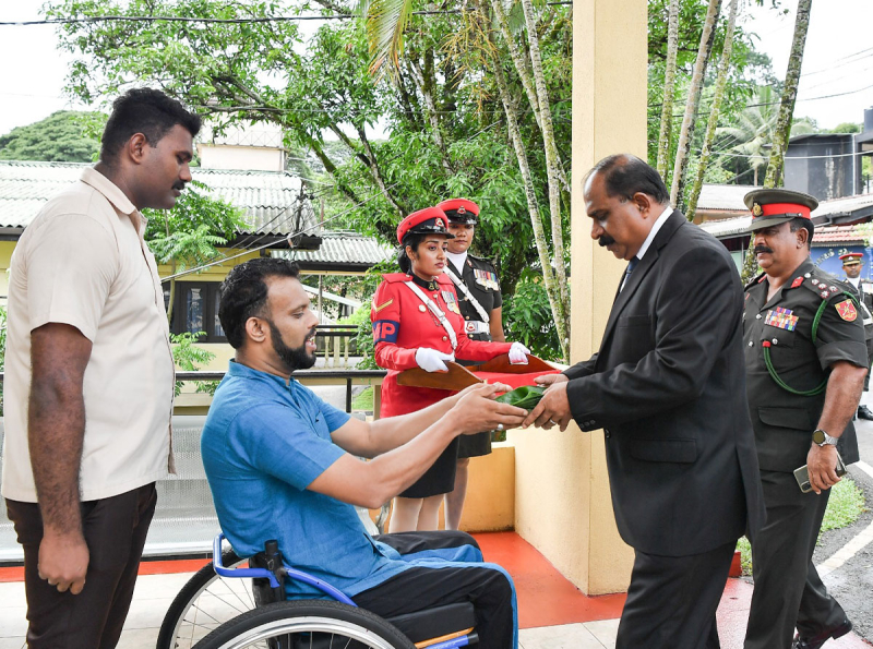 ආරක්ෂක නියෝජ්‍ය ඇමති රාගම රණවිරු සෙවණ සුවතා නිකේතනයේ සංචාරයක 