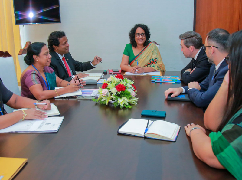 අග්‍රාමාත්‍යවරිය එක්සත් ජාතීන්ගේ නිත්‍ය සම්බන්ධීකාරක හමුවෙයි