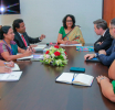 අග්‍රාමාත්‍යවරිය එක්සත් ජාතීන්ගේ නිත්‍ය සම්බන්ධීකාරක හමුවෙයි