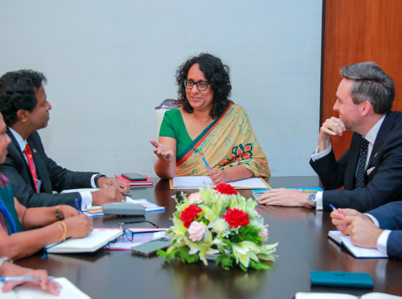 අගමැතිනිය, එක්සත් ජාතීන්ගේ නිත්‍ය සම්බන්ධීකාරක හමුවෙයි