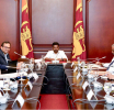 අපනයන කර්මාන්ත ක්ෂේත්රයේ අභියෝග පිළිබඳ සාකච්ඡාවක් ජනපති ප්රධානත්වයෙන්