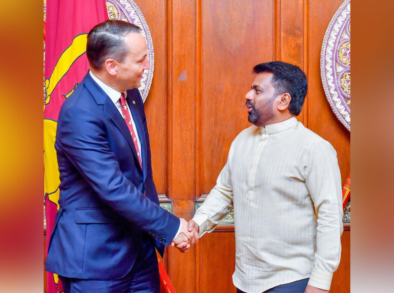 පෝලන්ත විදේශ අමාත්‍ය රඩොස්ලාව් සිකෝර්ස්කි මහතා ජනපති හමු වෙයි 