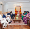 පෝලන්ත විදේශ කටයුතු අමාත්‍යවරයා  අග්‍රාමාත්‍යවරිය හමුවෙයි