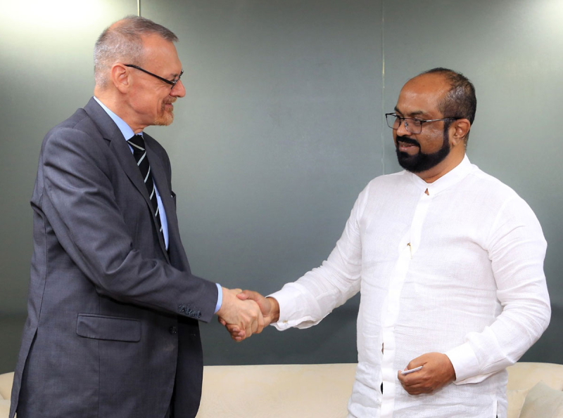 පිරිසිදු බලශක්ති මූලාශ්‍ර සංවර්ධනයට සහ බලශක්ති කාර්යක්ෂමතාව වැඩිදියුණු කිරීමට  ප්‍රංශයෙන් සහය