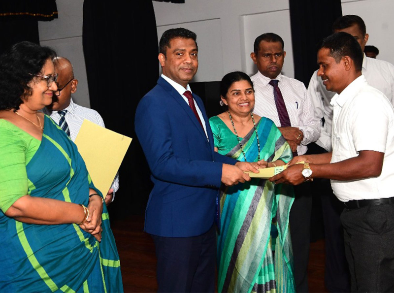 සෞඛ්‍ය කාර්ය සහායක 640 කට ස්ථිර පත්වීම් ප්‍රදානය කෙරේ