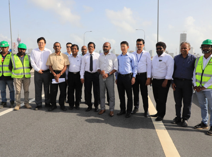 වරාය පිවිසුම් මාර්ගයේ ප්‍රගතිය නියෝජ්‍ය අමාත්‍යවරයාගේ නිරීක්ෂණයට